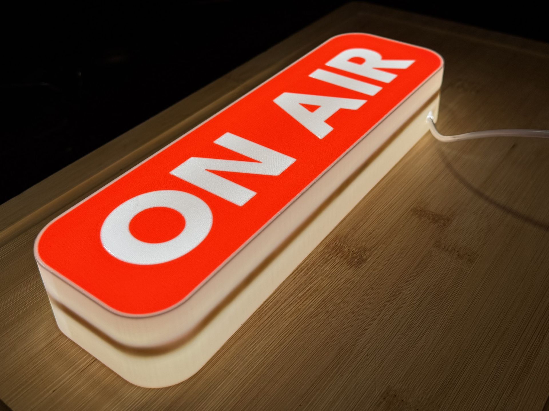 “ON AIR” Podcaster/Studio LED Box Sign