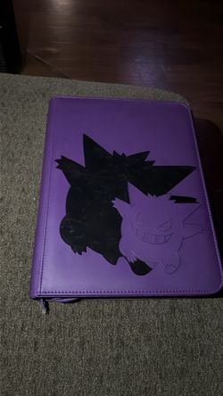 Pokémon binder and cards