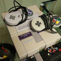 Super Nintendo bundle