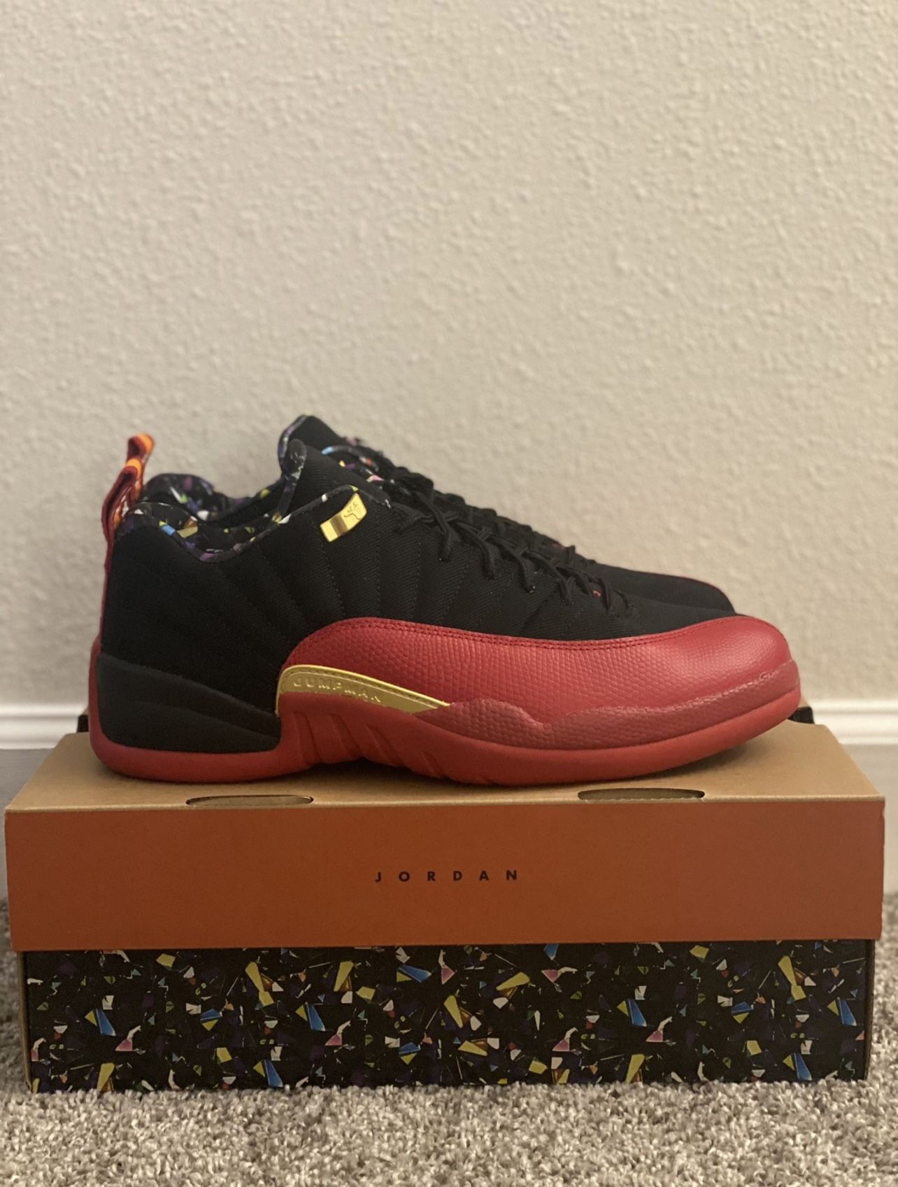 Jordan 12 Low Super Bowl LV - Size 10 & 10.5