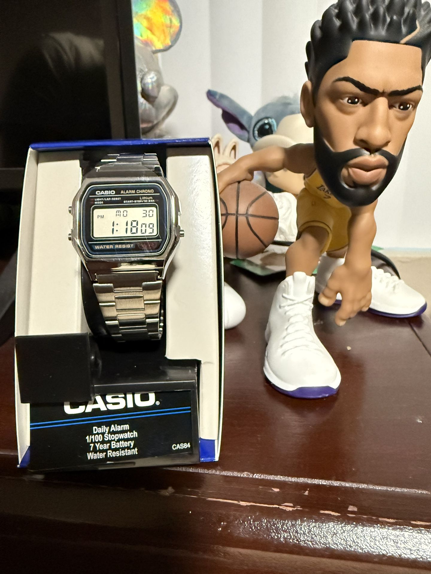 Casio A158WA Series | Unisex Digital Watch | Vintage | WR | 100 SEC Stop Watch | Daily Alarm | Regular Time Keeping: Hour, Minute, Second, PM, Date, D