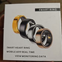 Smart Ring Sz 8 Silver