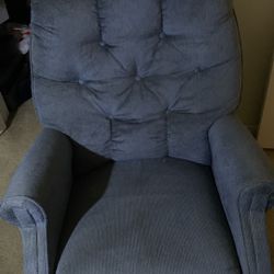 Recliner Reclines And Rocks