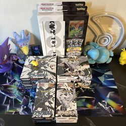 Japanese Black Bolt White Flare Booster Boxes