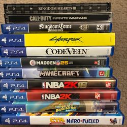 Sony PlayStation 4 Video Games $20 each