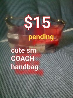 $15 sm COACH handbag
