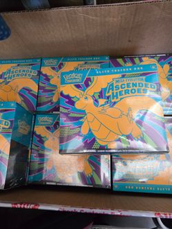 Pokemon ascended heroes elite trainer box