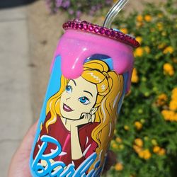 Barbie Snowglobe Cup