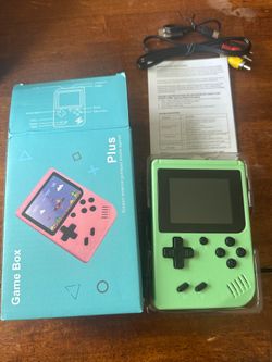 Brand New Game Box Plus Handheld Game System - Retro Video Gaming Console with 500 GAMES!!