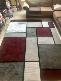 Large Alpine Collection Carpet Rug 8’x10’ Clean 