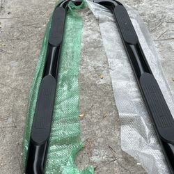 Black running Boards for Ram 1500 Crew cab 