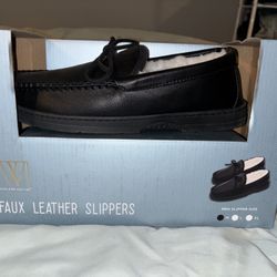 Black Men’s Slippers 