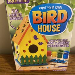 Nib Paint Your Own Bird House