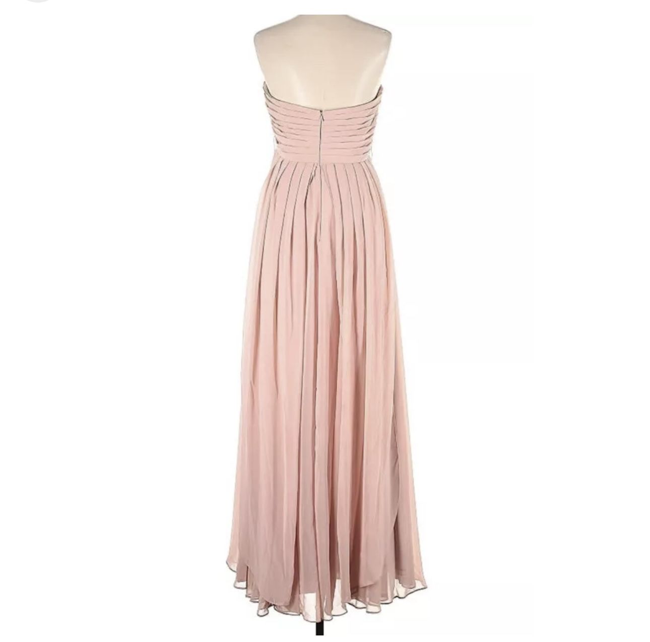Jenny Yoo Collection Blush Bridesmaid Dress, Size 8