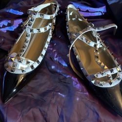 Valentino Rockstud Flats Brand New 