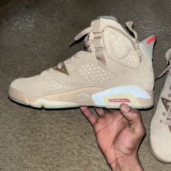 JordanAir Jordan 6 Retro x Travis Scott 'British Khaki'