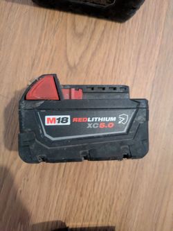 Milwaukee M18 REDLITHIUM XC5.0 Battery