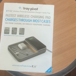 Tray pivot