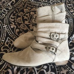Women's Light Gray Boots