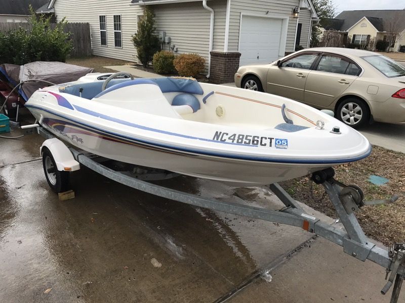 96' Sea Rayder F14 jet boat