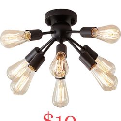 8 Light Sputnik Chandelier