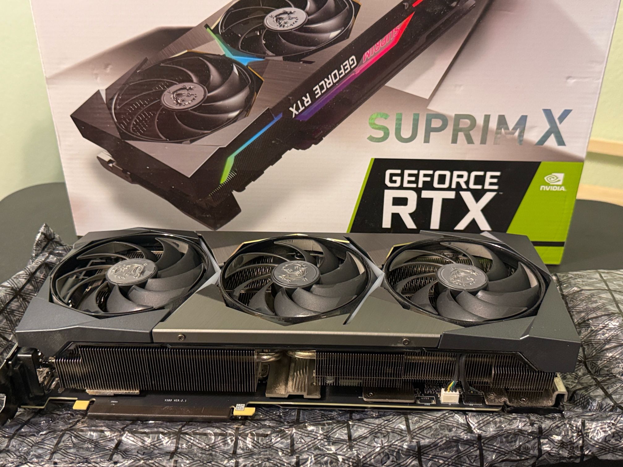 MSI Subprime X RTX 3080 Graphics Card 