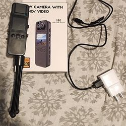 Body Camera With  Audio. Video