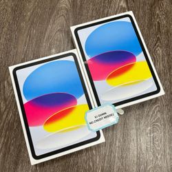 Apple IPad 10th Gen Tablet New - 90 Days Warranty - Payment Plan Available ONLY $1 DOWN