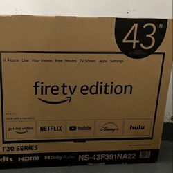 ✅ Insignia™ - 43" Class F30 Series LED 4K UHD Smart Fire TV