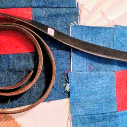 Nice Leather Men's Belt 46 Inch 