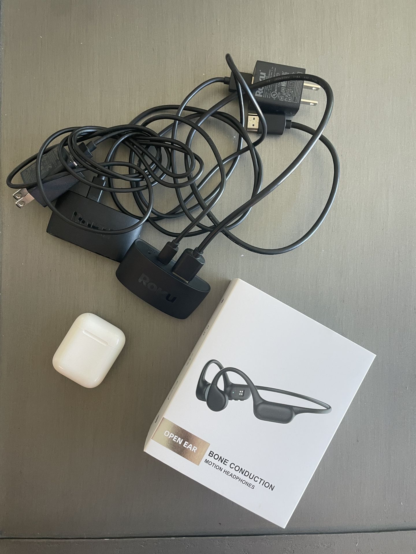 Used AirPods, New Underwater Headphones And Roku receivers
