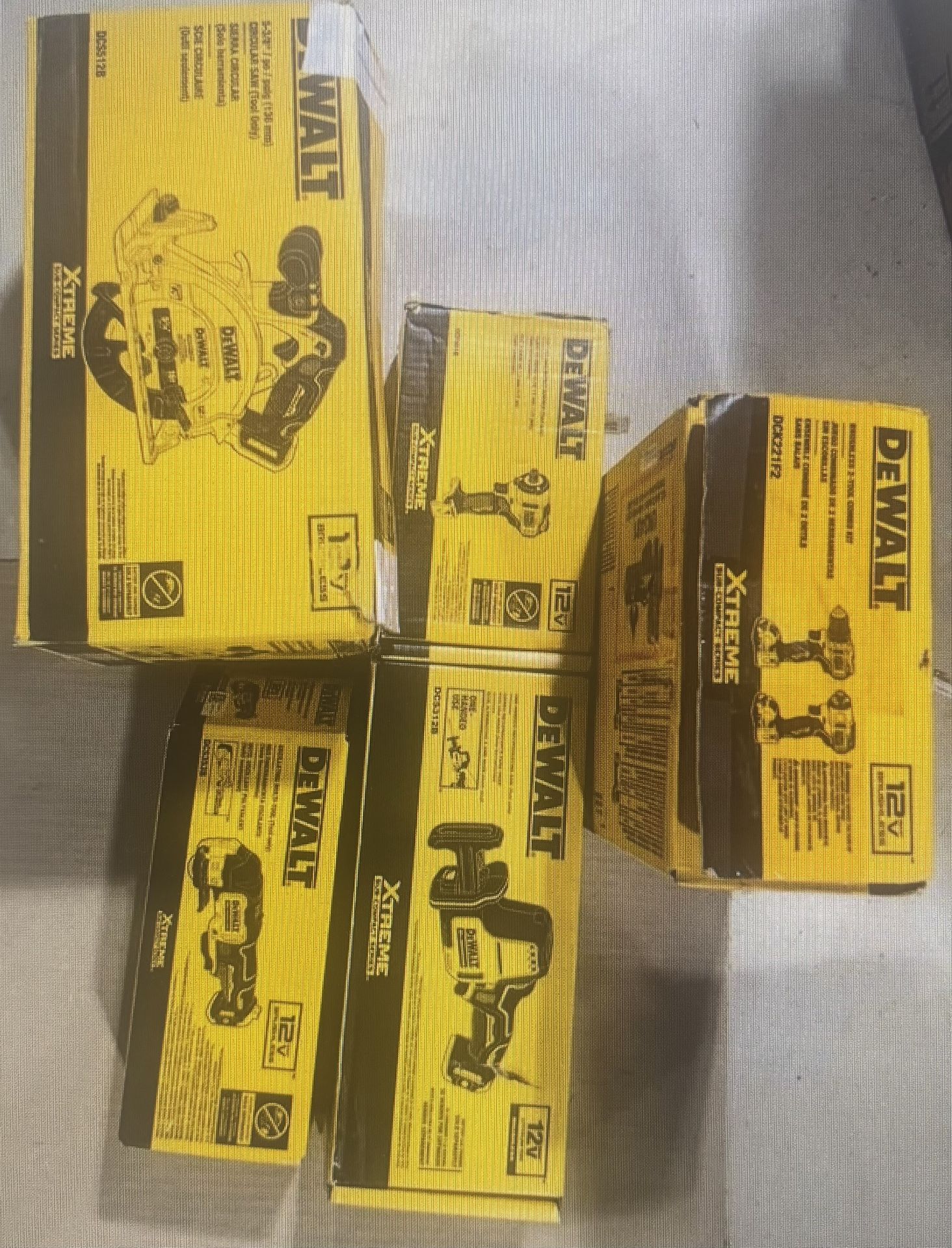 DeWalt 12V 6 Tools Combo