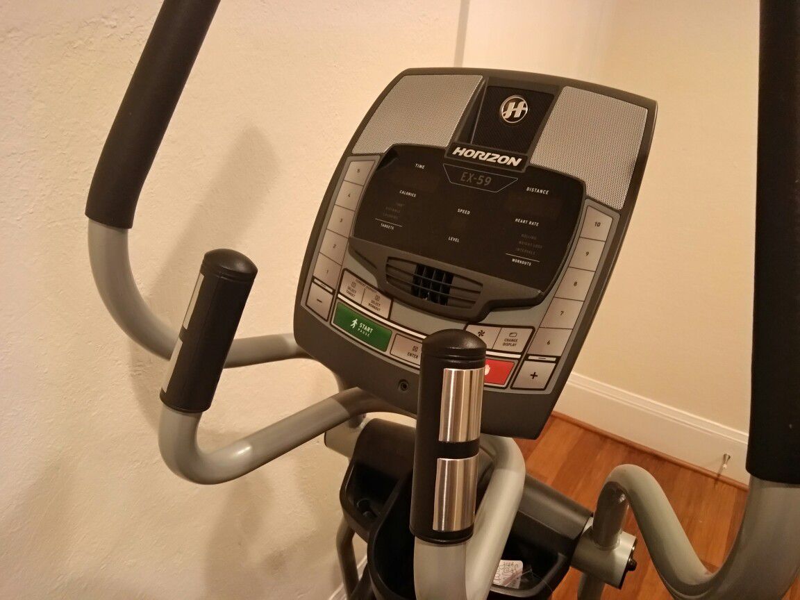Horizon EX-59 Elliptical for FREE! Not using it anymore