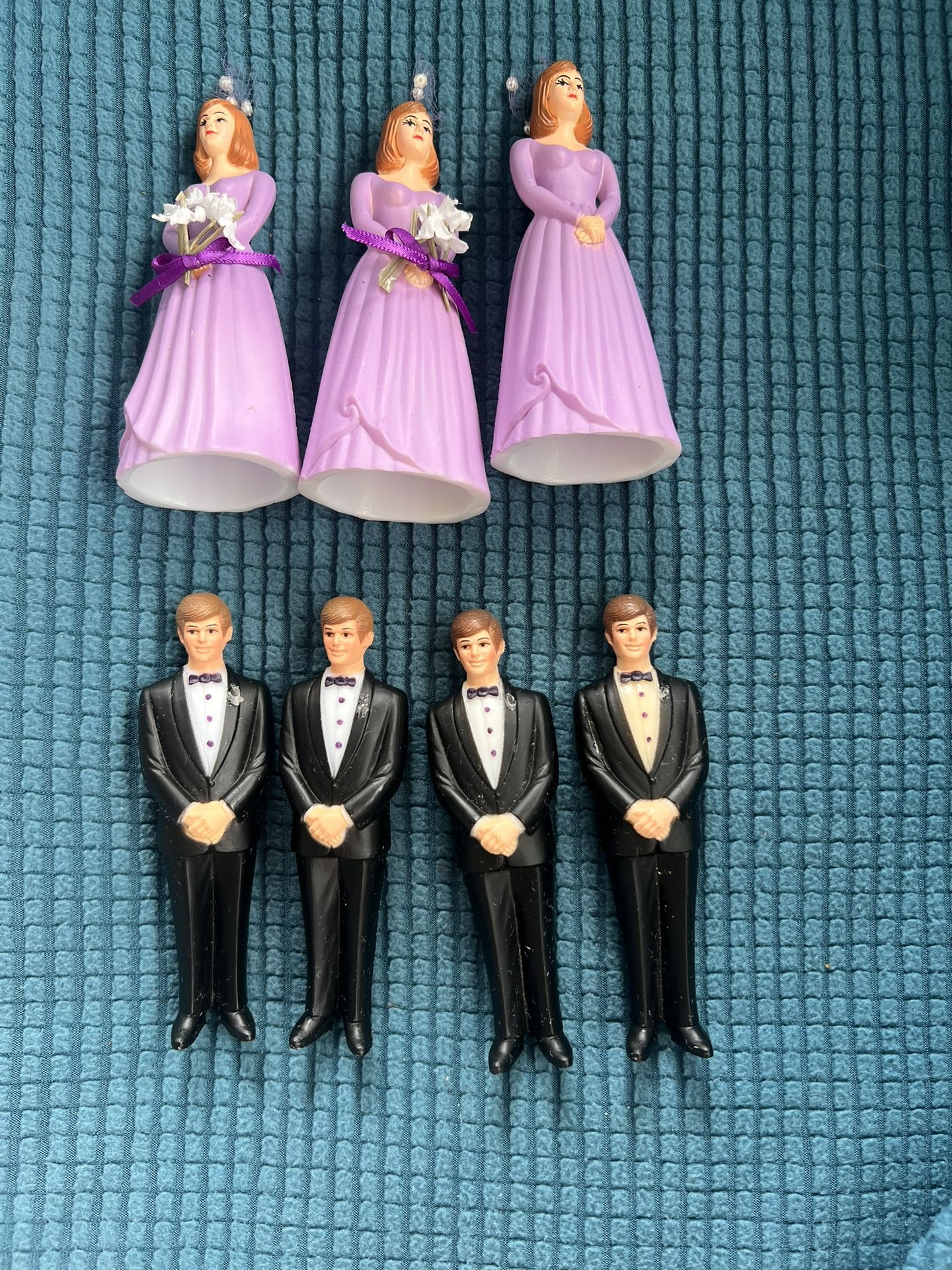 Bridesmaids And Groomsmen Figurines