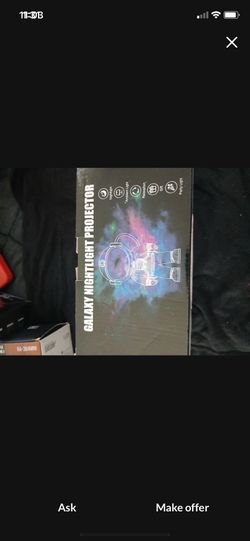 Galaxy night light projector