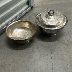 Gorham Silver Plated Paul Revere Bowls