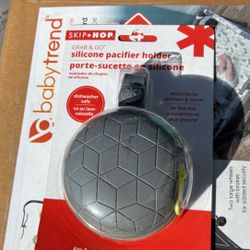 Skip Hop Silicone Pacifier Holder 