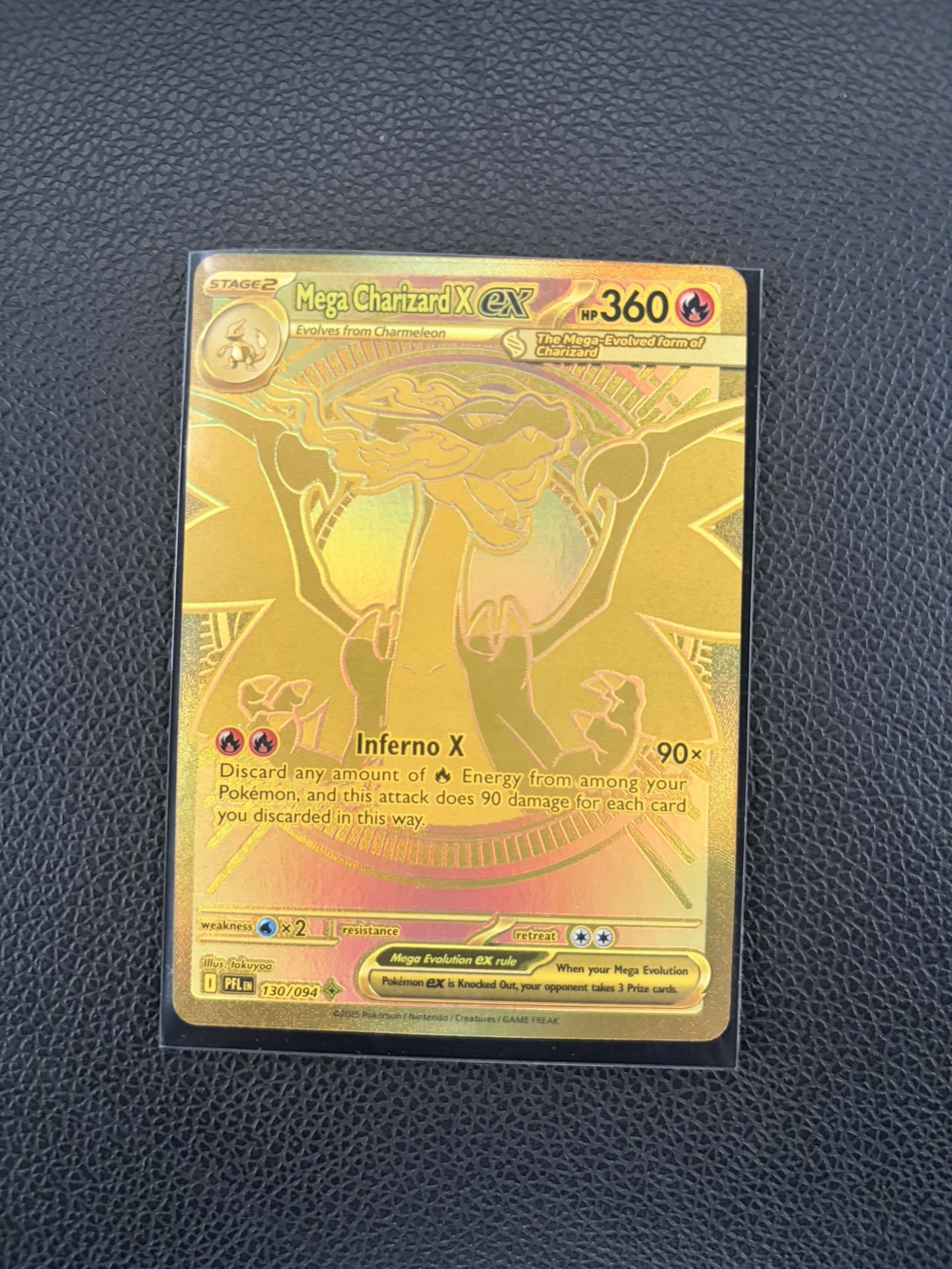 Mega Charizard X EX 130/094