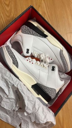 Jordan 3 White Cement 