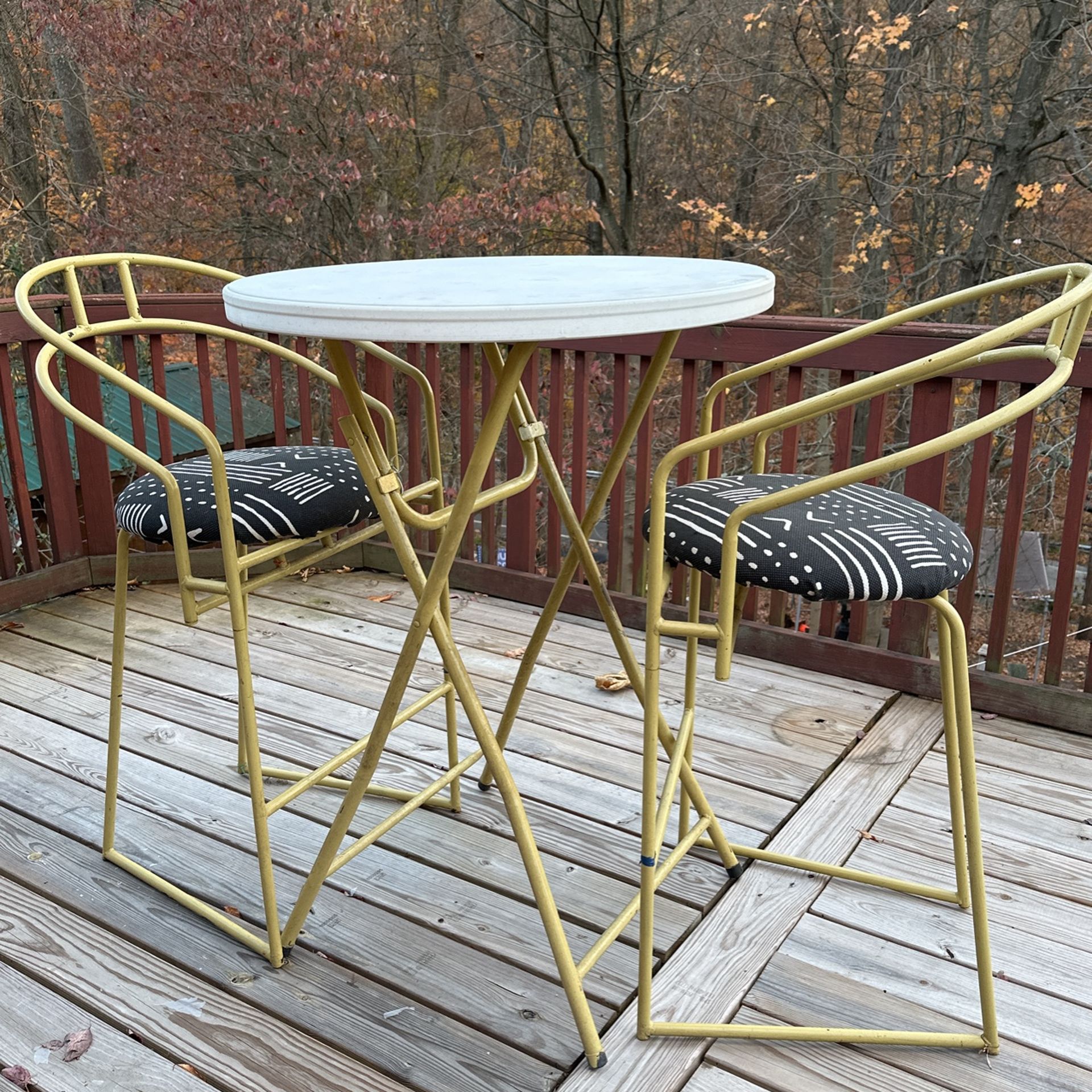 High Top Table And Chairs