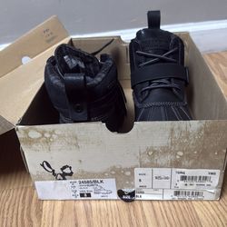 Marc Ecko Boots Men Size 8 Black Grierson silvretta