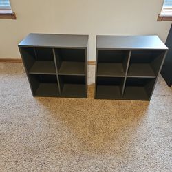 2 Ikea Cube Shelves 