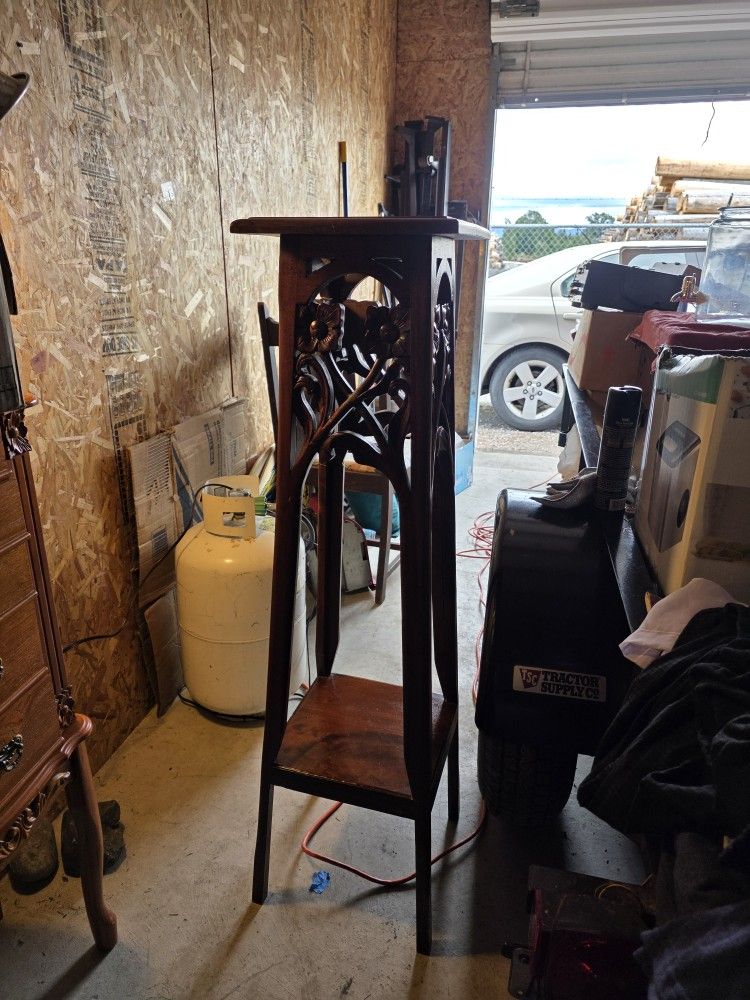 Mahogany Wood Flower/ Plant Stand