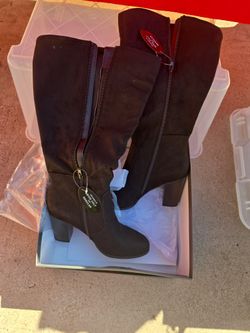 Style & Co Size 9 Women's Knee High Wide Calf Dress Boots