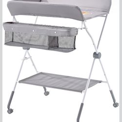 Vevor Portable Changing Table With Storage