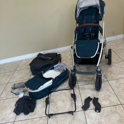 Uppababy Vista V2 Stroller Color FINN 