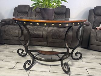 Rustic accent table
