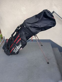 Titleist StaDry Black/Red Stand Bag