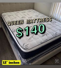 Queen size pillow top mattress