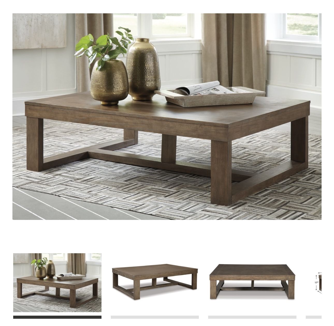 New Large Coffee Table